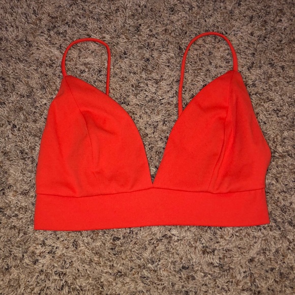 Neon orange crop top - Picture 1 of 1